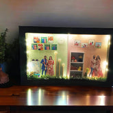 Personalized Two Partition Miniature Frame |Custom Anniversary Frame | Birthday Gift Mini Frames - BBD GIFTS